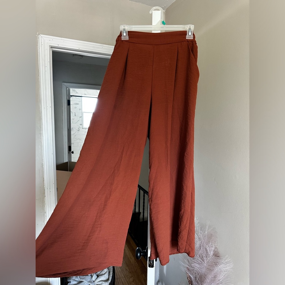 H&M flowy wide leg pants